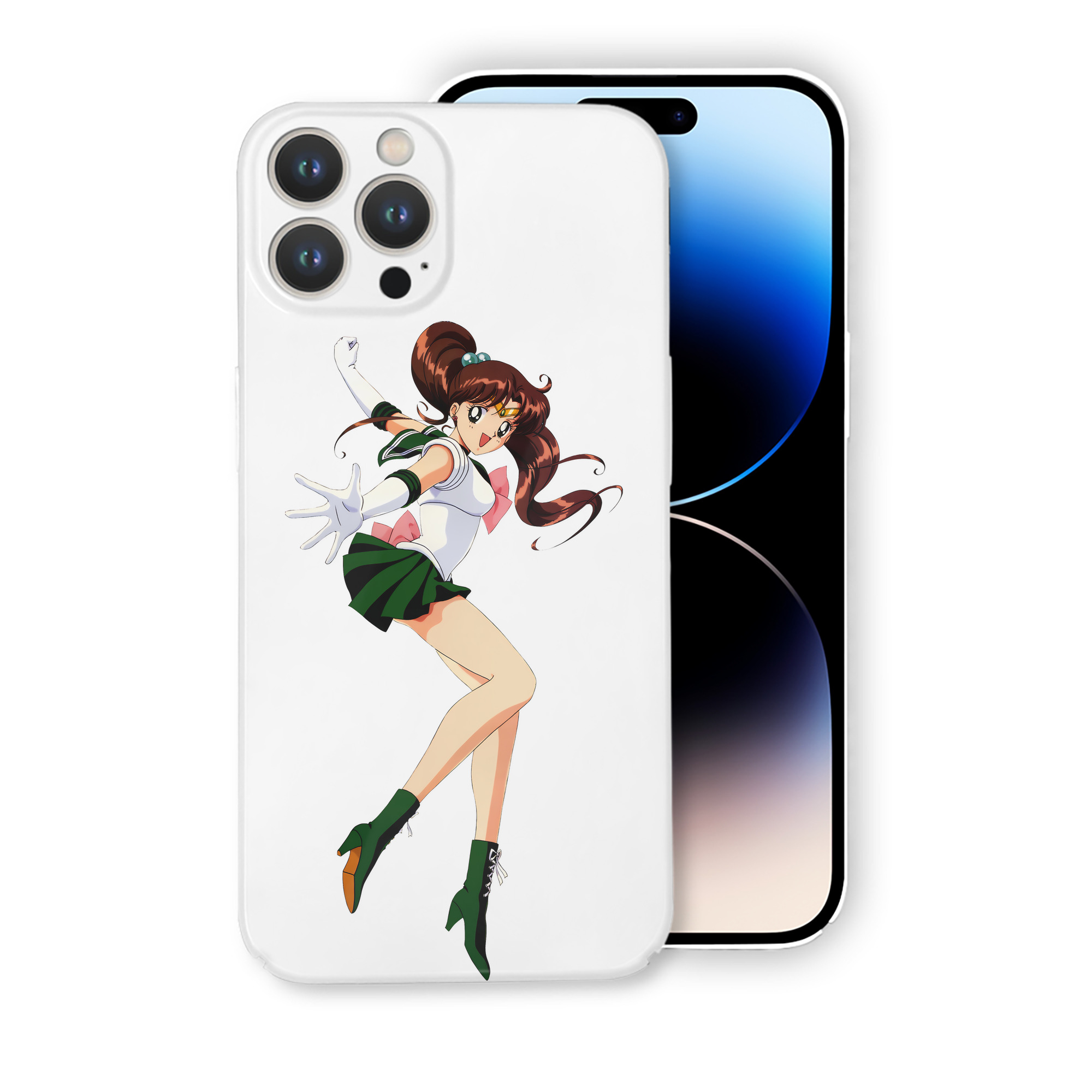 （画像用） 美少女戦士セーラームーン 木野 まこと きの まこと Sailor Moon Kino Makoto （セーラージュピター；Sailor Jupiter） 【iPhone 14シリーズ対応】ハードケース